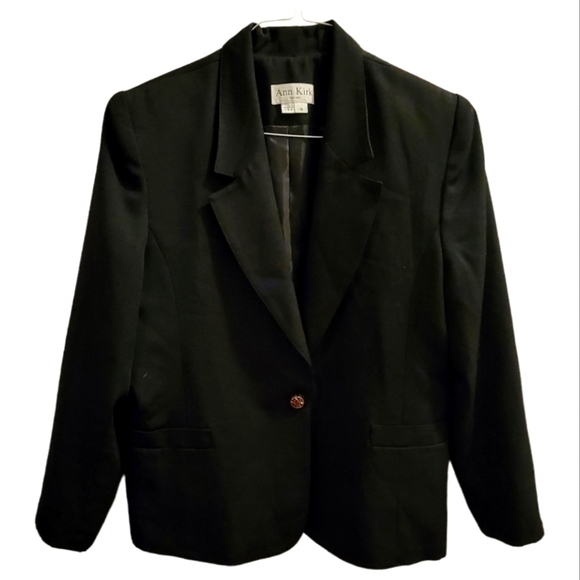 Ann Kirk Chicago Vintage Oversized Blazer Size 16 - Picture 1 of 4